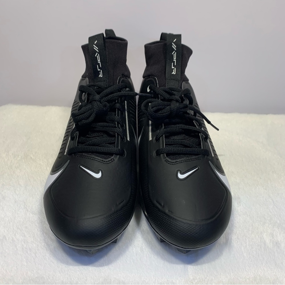 Nike Vapor Edge Pro 360 2 Men's Football Cleats (DA5456-001,Black/White) SZ 10.5